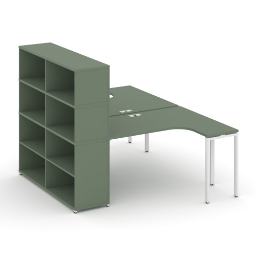 Бенч-система с опорным стеллажом с надставкой Concept CN.DSA-208