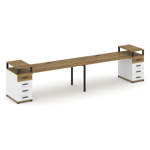 Бенч-система на 2 места с 2 опорными тумбами Concept CN.ORS-428 фото 7