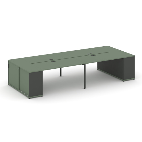 Бенч-система с опорными шкафами-купе Concept CN.DRS-280 фото 2 Бенч-система с опорными шкафами-купе Concept CN.DRS-280 фото 2