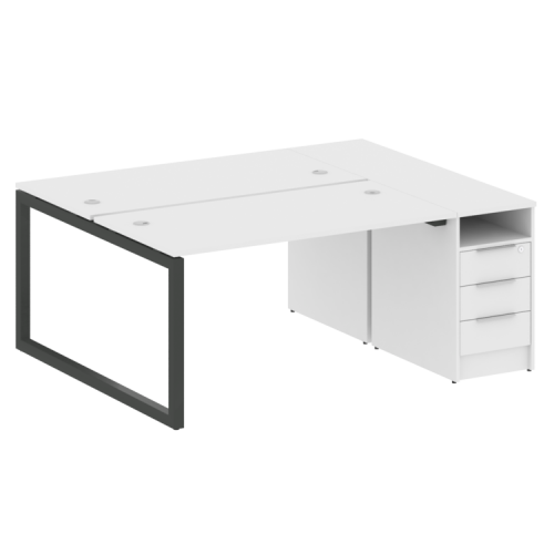 Бенч-система с тумбой на О-обр. м/к Metal System Quattro 50БО.РС-СТП-2.3 фото 6 Бенч-система с тумбой на О-обр. м/к Metal System Quattro 50БО.РС-СТП-2.3 фото 6