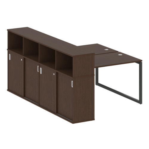 Бенч-система с шкафом-купе на О-обр. м/к Metal System Quattro 40БО.РС-СШК-4.2 фото 11 Бенч-система с шкафом-купе на О-обр. м/к Metal System Quattro 40БО.РС-СШК-4.2 фото 11