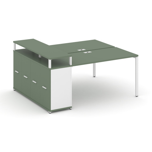 Бенч-система с опорным распашным шкафом Concept CN.DRS-224 фото 5 Бенч-система с опорным распашным шкафом Concept CN.DRS-224 фото 5