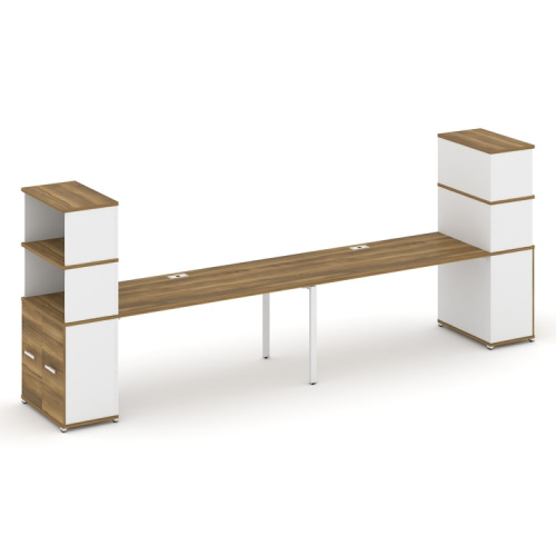 Бенч-система с опорными распашными шкафами Concept CN.ORS-232 фото 8 Бенч-система с опорными распашными шкафами Concept CN.ORS-232 фото 8