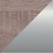 Дуб Сонома / Алюминий