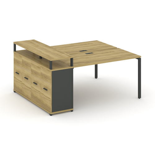 Бенч-система с опорным распашным шкафом Concept CN.DRS-224 фото 4 Бенч-система с опорным распашным шкафом Concept CN.DRS-224 фото 4