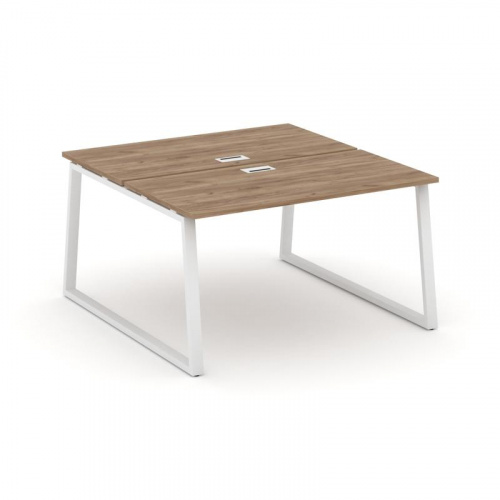 Style Project Рабочая станция 2-х сторон. SN-6T1.DRS-004 Акация Лорка/Металл Антрацит/Заглушка Пласт фото 11