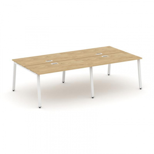 Style Project Рабочая станция 2-х сторон. SN-6A.DRS-043 Тиквуд Светлый/Металл Антрацит 2760*1432*750 фото 27