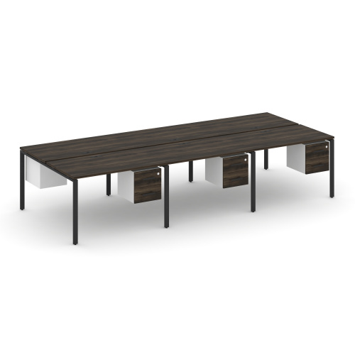 Бенч-система на 6 мест с подвесными тумбами Concept CN.DRS-154 фото 9 Бенч-система на 6 мест с подвесными тумбами Concept CN.DRS-154 фото 9