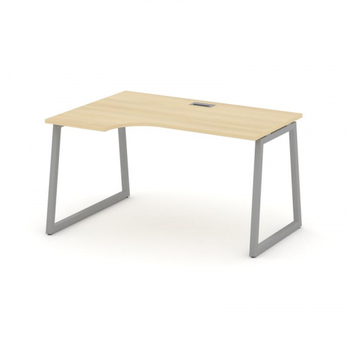 Style Project Стол рабочий эргоном. SN-4T1.SPA-001(L) Акация Лорка/Металл Антрацит/Заглушка Пластик фото 26