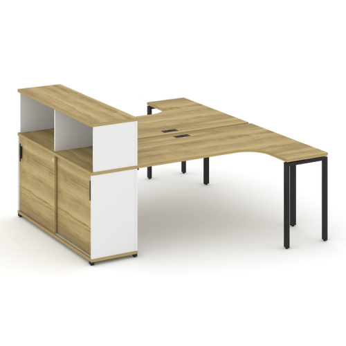 Бенч-система с опорным шкафом-купе с надставкой Concept CN.DSA-220 фото 6 Бенч-система с опорным шкафом-купе с надставкой Concept CN.DSA-220 фото 6