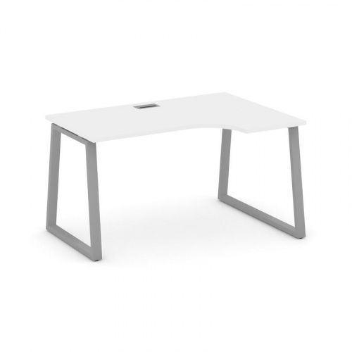 Style Project Стол рабочий эргоном. SN-6T1.SPA-001(R) Акация Лорка/Металл Антрацит/Заглушка Пластик фото 16