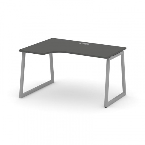 Style Project Стол рабочий эргоном. SN-4T1.SPA-001(L) Акация Лорка/Металл Антрацит/Заглушка Пластик фото 23