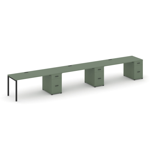 Бенч-система на 3 места с 3 опорными тумбами Concept CN.ORS-445 Бенч-система на 3 места с 3 опорными тумбами Concept CN.ORS-445