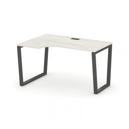 Style Project Стол рабочий эргоном. SN-6T2.SPA-001(L) Акация Лорка/Металл Антрацит/Заглушка Пластик фото 24