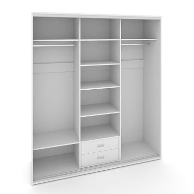 Корпус 3-х секционного шкафа высокого L=1919мм Maris SH.K3-3.1 K1