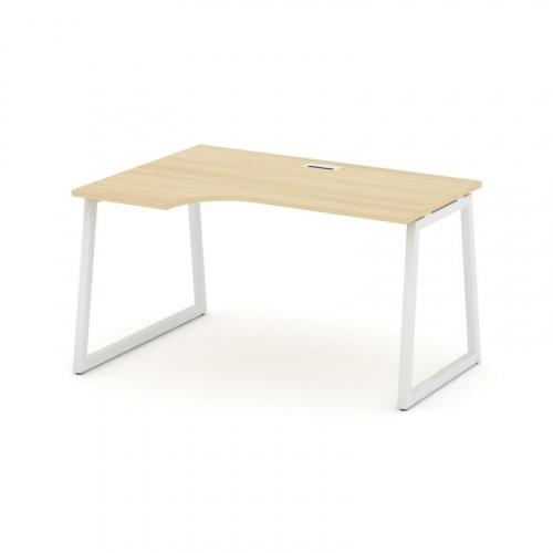 Style Project Стол рабочий эргоном. SN-4T1.SPA-001(L) Акация Лорка/Металл Антрацит/Заглушка Пластик фото 27