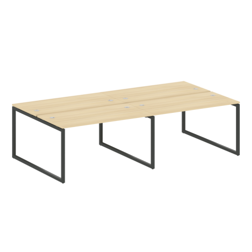 Бенч-система на 4 места на О-обр. м/к Metal System Quattro 40БО.СМ-4.3  фото 10