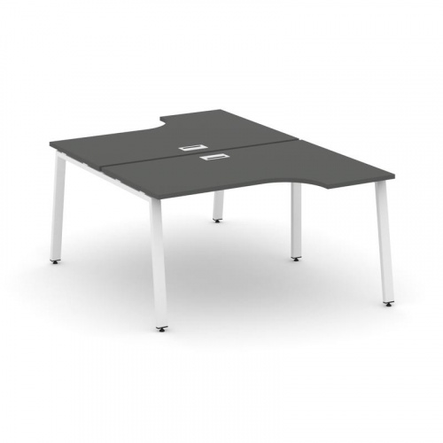 Style Project Рабочая станция эргоном. SN-6A.DRPA-021 Акация Лорка/Металл Белый 1380*1632/1992*750 фото 18