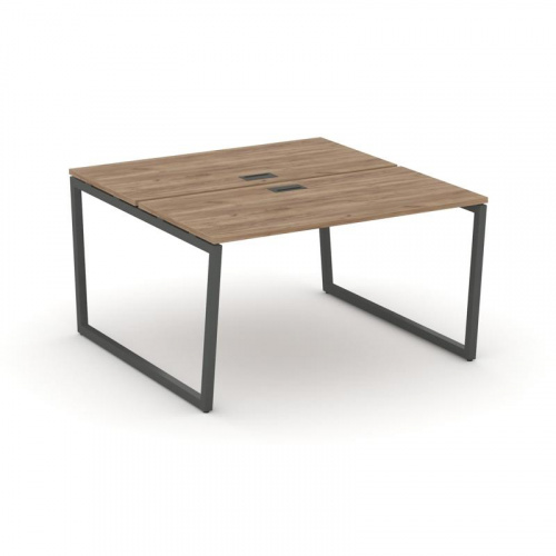 Style Project Рабочая станция 2-х сторон. SN-4T2.DRS-013 Акация Лорка/Металл Антрацит/Заглушка Пласт фото 23