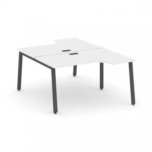 Style Project Рабочая станция эргоном. SN-6A.DRPA-021 Акация Лорка/Металл Белый 1380*1632/1992*750 фото 25