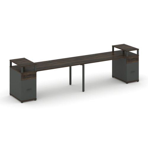 Бенч-система на 2 места с 2 опорными тумбами Concept CN.ORS-429 фото 3 Бенч-система на 2 места с 2 опорными тумбами Concept CN.ORS-429 фото 3