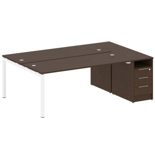 Бенч-система с тумбой на П-обр. м/к Metal System Quattro 50БП.РС-СТП-2.5 фото 6