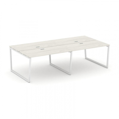 Style Project Рабочая станция 2-х сторон. SN-4T2.DRS-052 Акация Лорка/Металл Антрацит/Заглушка Пласт фото 12