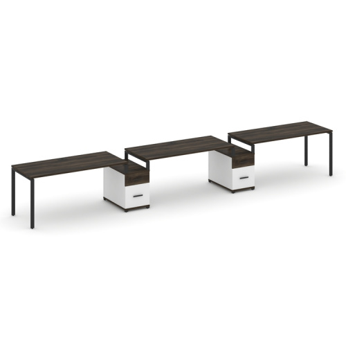 Бенч-система на 3 места с 2 опорными тумбами Concept CN.ORS-332 фото 9 Бенч-система на 3 места с 2 опорными тумбами Concept CN.ORS-332 фото 9