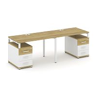 Бенч-система на 2 места с 2 опорными тумбами Concept CN.ORS-318