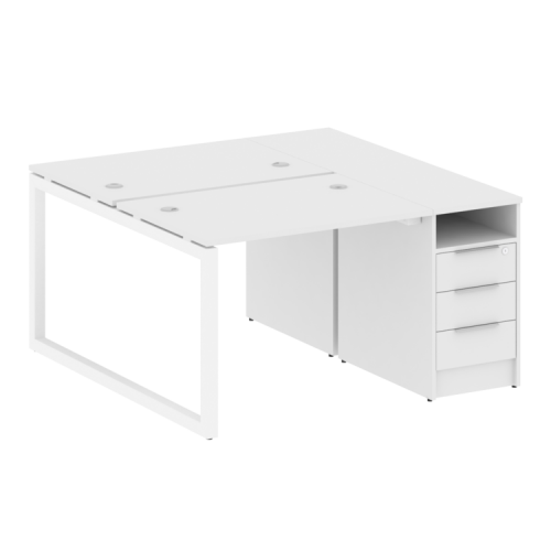 Бенч-система с тумбой на О-обр. м/к Metal System Quattro 50БО.РС-СТП-2.1 фото 5 Бенч-система с тумбой на О-обр. м/к Metal System Quattro 50БО.РС-СТП-2.1 фото 5