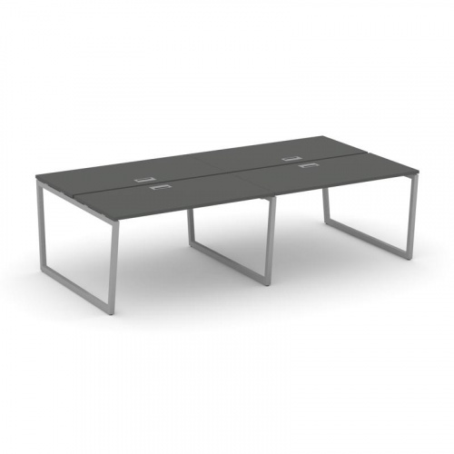 Style Project Рабочая станция 2-х сторон. SN-4T2.DRS-052 Акация Лорка/Металл Антрацит/Заглушка Пласт фото 17