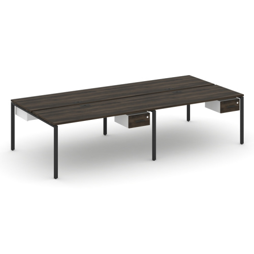 Бенч-система на 4 места с подвесными тумбами Concept CN.DRS-132 фото 9