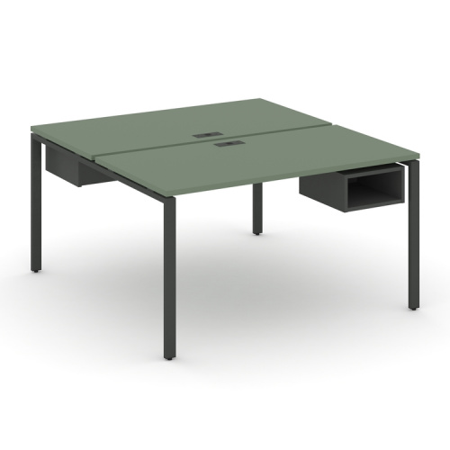 Бенч-система на 2 места с подвесными тумбами Concept CN.DRS-102 Бенч-система на 2 места с подвесными тумбами Concept CN.DRS-102