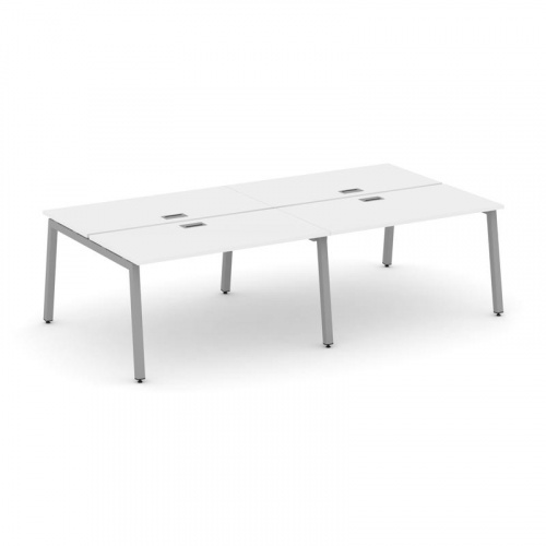 Style Project Рабочая станция 2-х сторон. SN-5A.DRS-033 Дуб Наварра/Металл Белый 2760*1232*750 фото 12