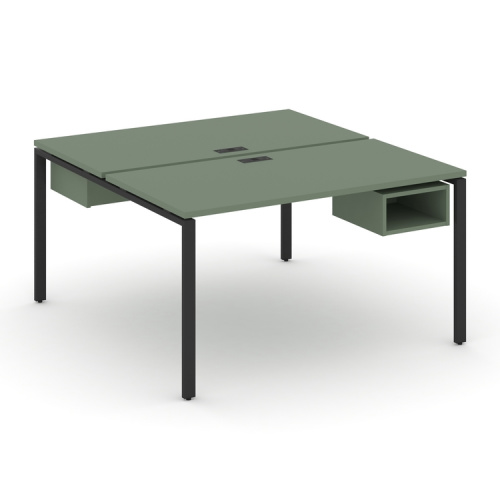 Бенч-система на 2 места с подвесными тумбами Concept CN.DRS-101