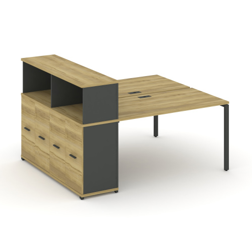 Бенч-система с опорным распашным шкафом Concept CN.DRS-225 фото 4