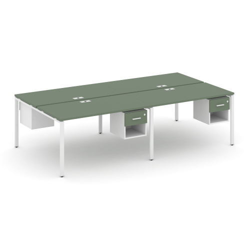 Бенч-система на 4 места с подвесными тумбами Concept CN.DRS-140 фото 5 Бенч-система на 4 места с подвесными тумбами Concept CN.DRS-140 фото 5