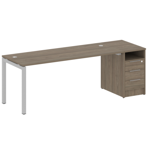 Бенч-система с тумбой на П-обр. м/к Metal System Quattro 50БП.РС-СТП-1.5 Бенч-система с тумбой на П-обр. м/к Metal System Quattro 50БП.РС-СТП-1.5