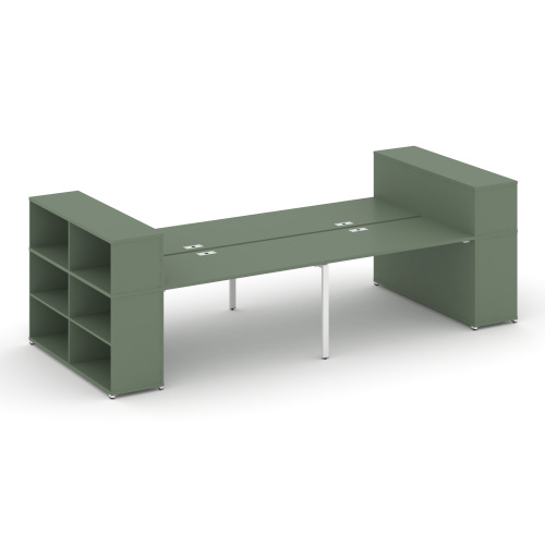 Бенч-система с опорными стеллажами Concept CN.DRS-253 Бенч-система с опорными стеллажами Concept CN.DRS-253