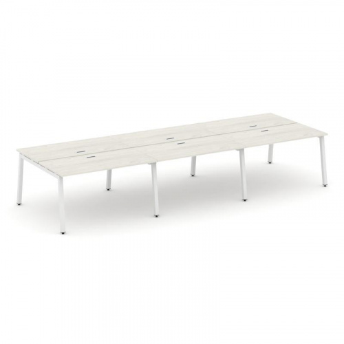 Style Project Рабочая станция 2-х сторон. SN-5A.DRS-061 Акация Лорка/Металл Антрацит 2940*1232*750 фото 17