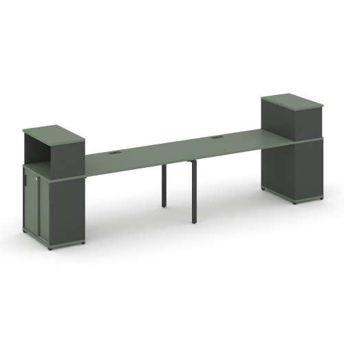 Бенч-система с опорным шкафом-купе Concept CN.ORS-238 фото 2 Бенч-система с опорным шкафом-купе Concept CN.ORS-238 фото 2