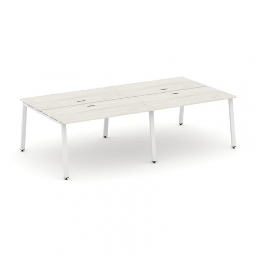 Style Project Рабочая станция 2-х сторон. SN-6A.DRS-043 Тиквуд Светлый/Металл Антрацит 2760*1432*750 фото 24