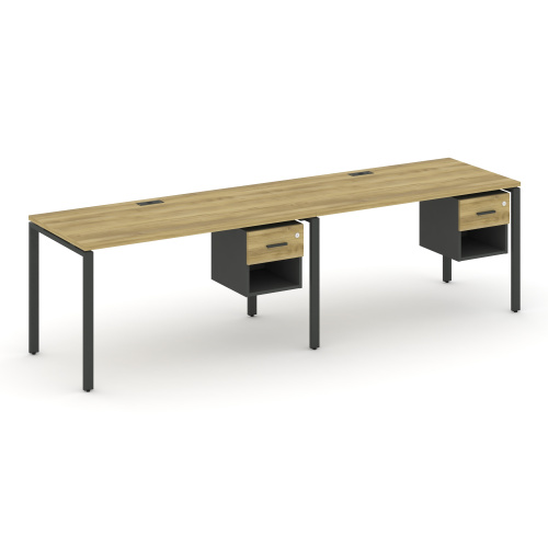 Бенч-система на 2 места с подвесными тумбами Concept CN.ORS-117 фото 4 Бенч-система на 2 места с подвесными тумбами Concept CN.ORS-117 фото 4