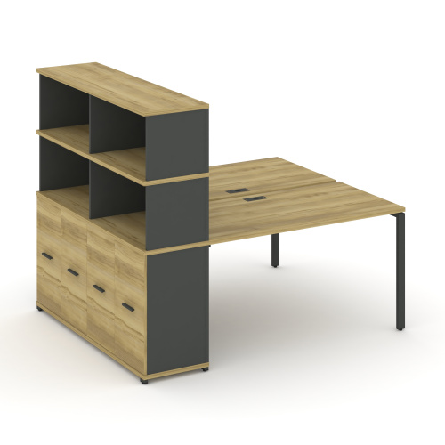 Бенч-система с опорным распашным шкафом Concept CN.DRS-232 фото 4 Бенч-система с опорным распашным шкафом Concept CN.DRS-232 фото 4