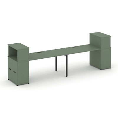 Бенч-система с опорными распашными шкафами Concept CN.ORS-228