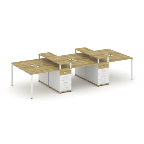 Бенч-система на 6 мест с 2 опорными тумбами Concept CN.DRS-465 фото 11