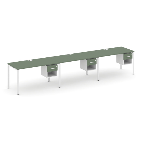 Бенч-система на 3 места с подвесными тумбами Concept CN.ORS-139 фото 5