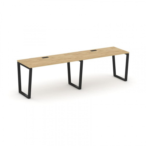 Style Project Рабочая станция 1 сторон. SN-6T2.ORS-001 Акация Лорка/Металл Антрацит/Заглушка Пластик Style Project Рабочая станция 1 сторон. SN-6T2.ORS-001 Акация Лорка/Металл Антрацит/Заглушка Пластик