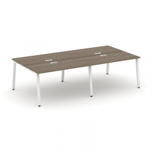 Style Project Рабочая станция 2-х сторон. SN-6A.DRS-043 Тиквуд Светлый/Металл Антрацит 2760*1432*750 фото 15