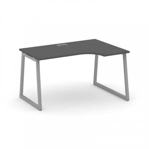 Style Project Стол рабочий эргоном. SN-4T1.SPA-022(R) Акация Лорка/Металл Антрацит/Заглушка Пластик фото 23